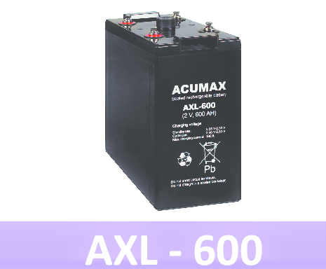 ACUMAX AXL-600 Ah.